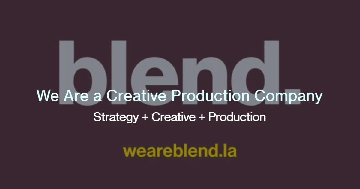 blend logo
